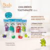 Buds Organics BOO Children's Toothpaste with Fluoride - Thumbnail Image 2