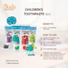 Buds Organics BOO Children's Toothpaste with Fluoride - Thumbnail Image 3