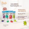 Buds Organics BOO Children's Toothpaste with Xylitol - Thumbnail Image 3