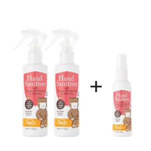 BHE Hand Sanitiser Set 2B1S