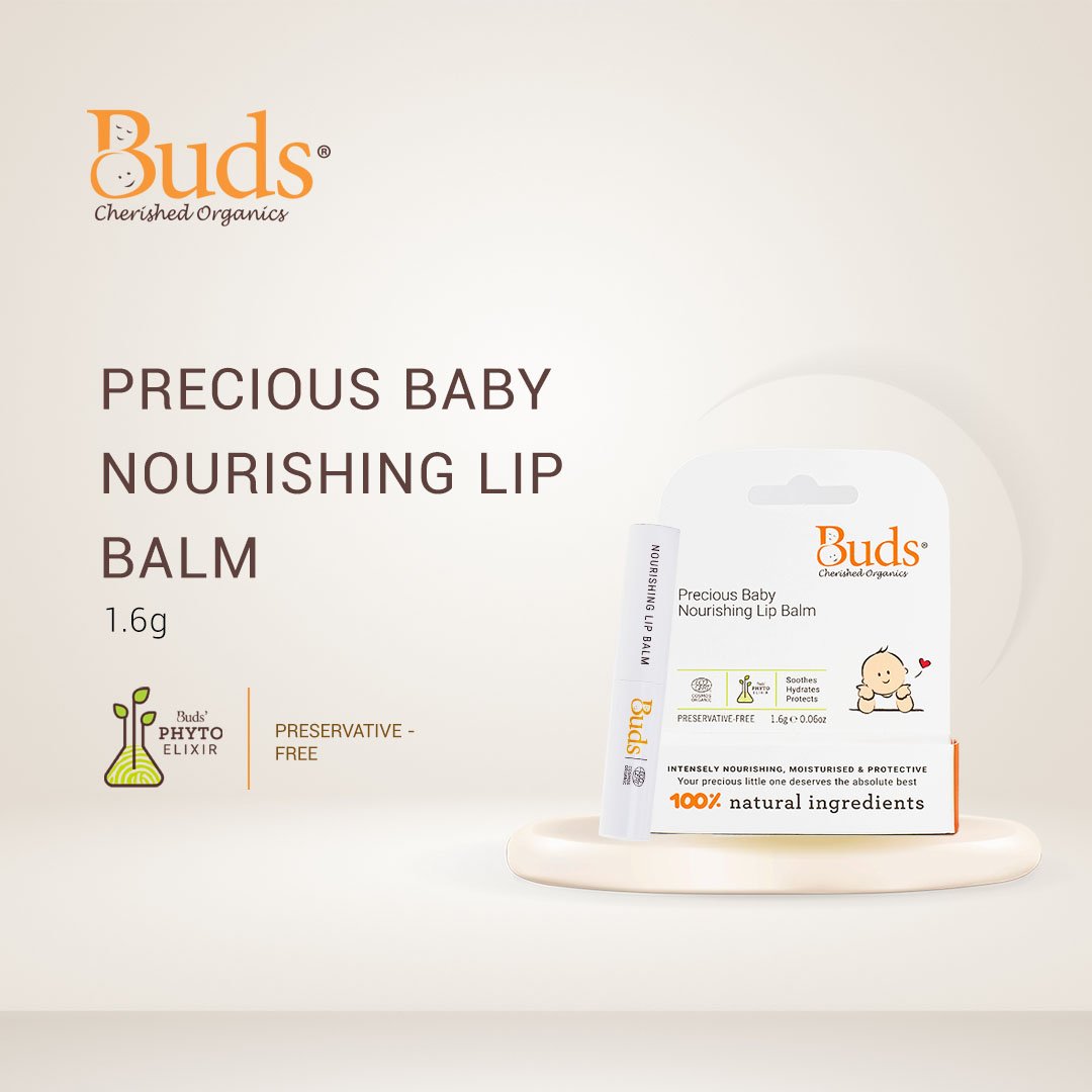 Buds Organics BCO Precious Baby Nourishing Lip Balm - Image 1