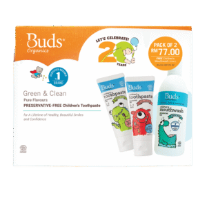 BOO Children's Toothpaste Growing Up Set