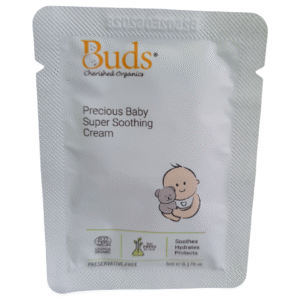 BUDS CHERISHED ORGANICS PRECIOUS BABY SUPER SOOTHING CREAM 5ML