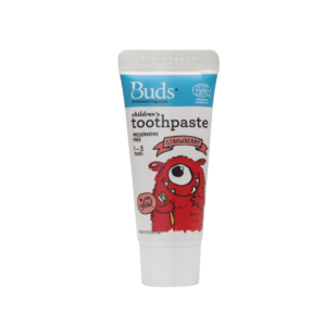BUDS CHILDREN'S TOOTHPASTE STRAWBERRY WITH XYLITOL 10ML