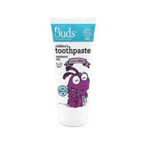 BUDS CHILDREN'S TOOTHPASTE BLACKCURRANT WITH FLUORIDE 10ML