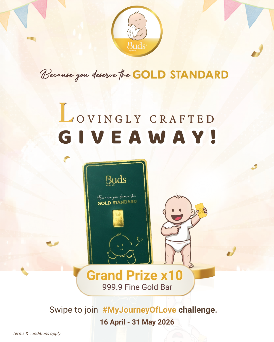 The Gold Standard: Lovingly Crafted Giveaway