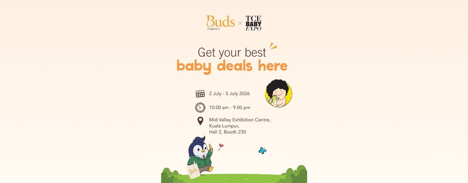 Buds Organics X TCE Baby Expo 2026