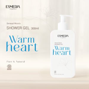 ESMERIA Organics Sensual Woods Warm Heart Shower Gel 300ml