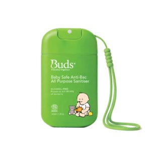 Buds Organics BEO Baby Safe Anti-Bac All Purpose Sanitiser (30ml)