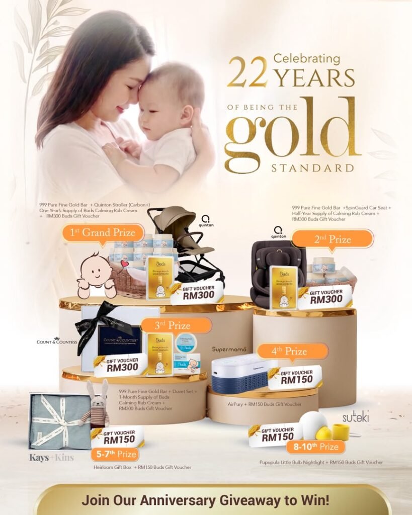 Buds Organics 22nd Anniversary Giveaway